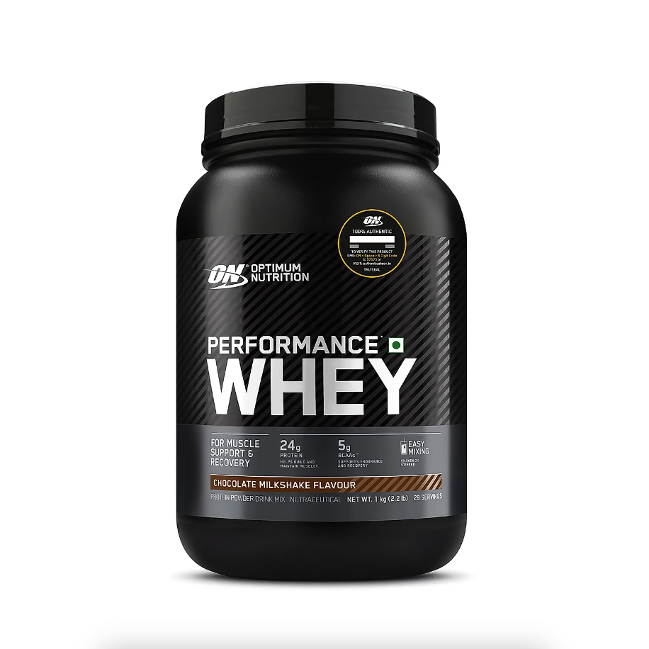 OPTIMUM NUTRITION (ON) Performance Whey | Chocolate Milkshake | 1 kg