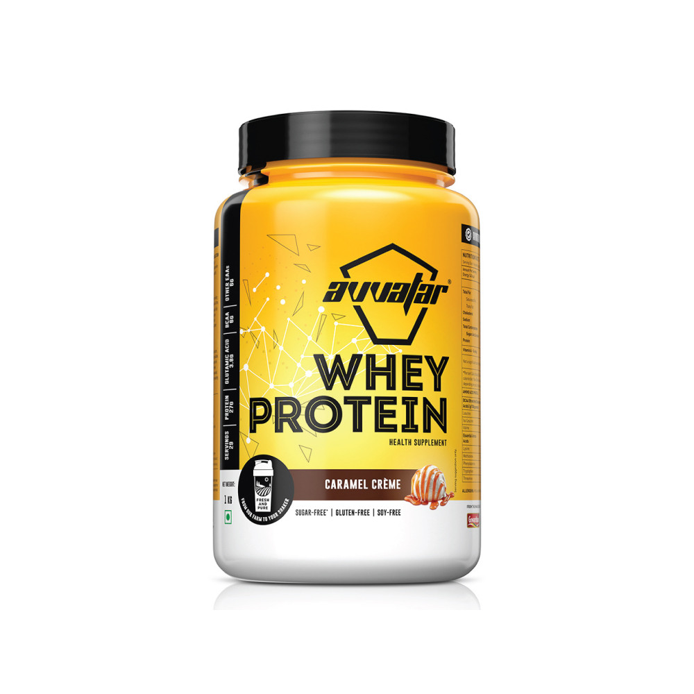 AVVATAR WHEY PROTEIN | 1KG| MADE WITH 100% FRESH COW'S MILK