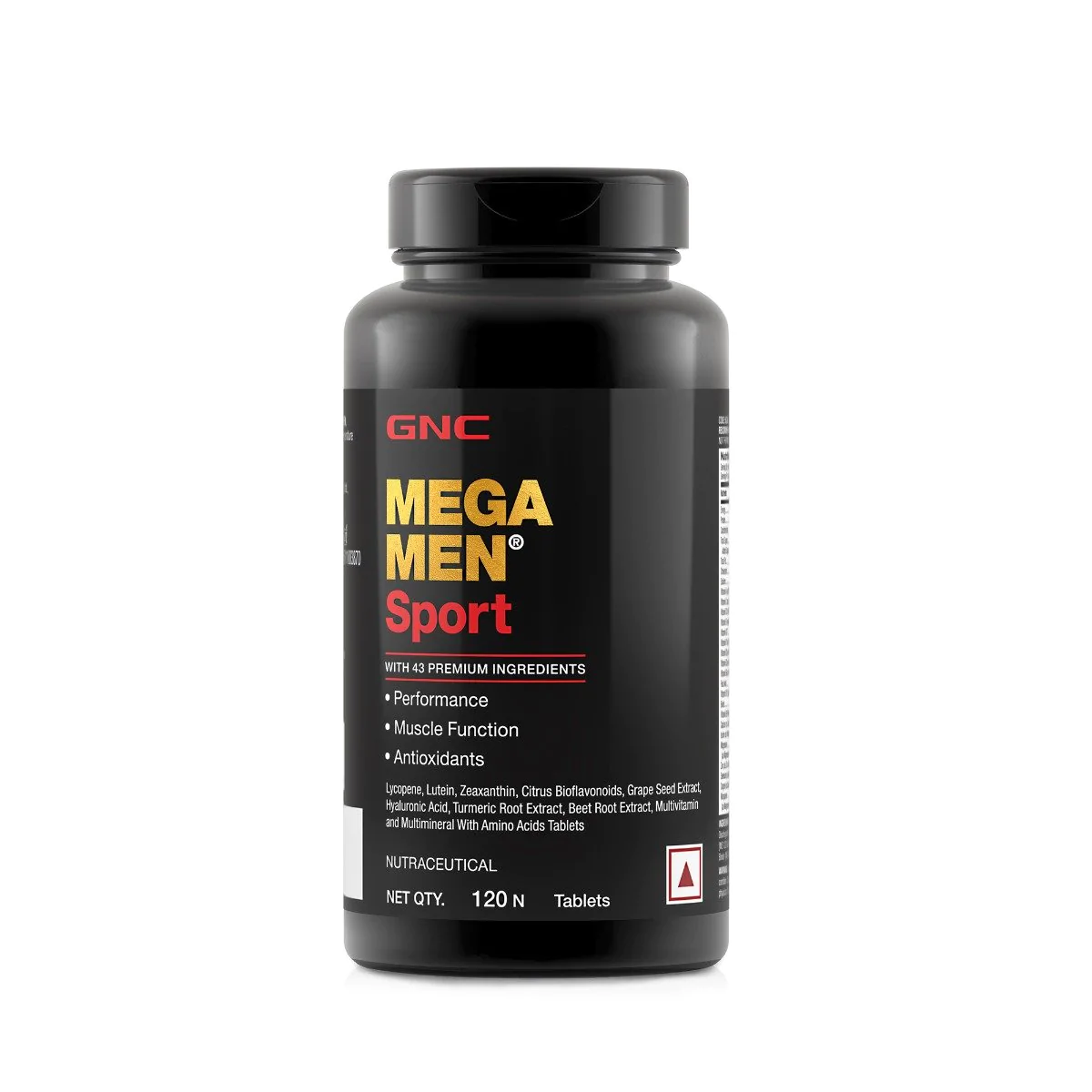 GNC Mega Men Sport Multivitamin - 120 Tablets